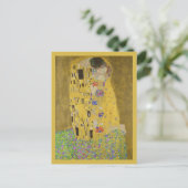 The kiss - Gustav Klimt Briefkaart (Staand voorkant)