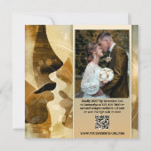 The Kiss Happily Ever After All in One Wedding Kaart (Achterkant)