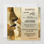 The Kiss Happily Ever After All in One Wedding Kaart (Voorkant)