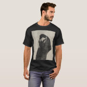  The Kiss IV van Edvard Munch Art Love T-shirt (Voorkant volledig)