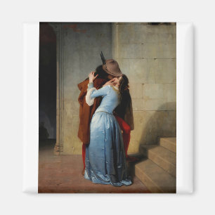 The Kiss Pinacoteca di Brera Milan 1859 Magneet