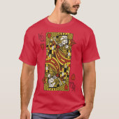 The Kiss Playing d Klimt Light by Tobe Fonseca T-shirt (Voorkant)