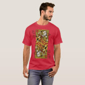 The Kiss Playing d Klimt Light by Tobe Fonseca T-shirt (Voorkant volledig)