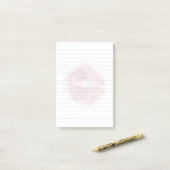 The Kiss Post-It® Notities Notes (Op bureau)