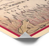 The Kissing Bug 1909 Ragtime Bladmuziek Poster (Hoek)