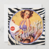 The Kitsch Bitsch : Nog niet getrouwd! Kaart (Voorkant)