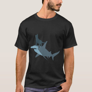 The Kitten and the Shark friends T-shirt