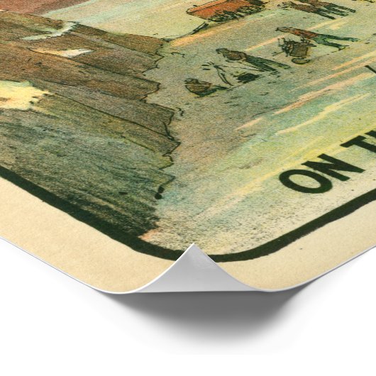 "The Klondyke Nugget" Poster, ca. 1898 Poster (Hoek)