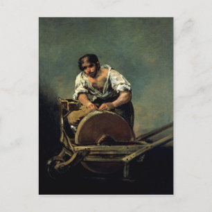 The Knife-Grinder, c.1808-12 Briefkaart