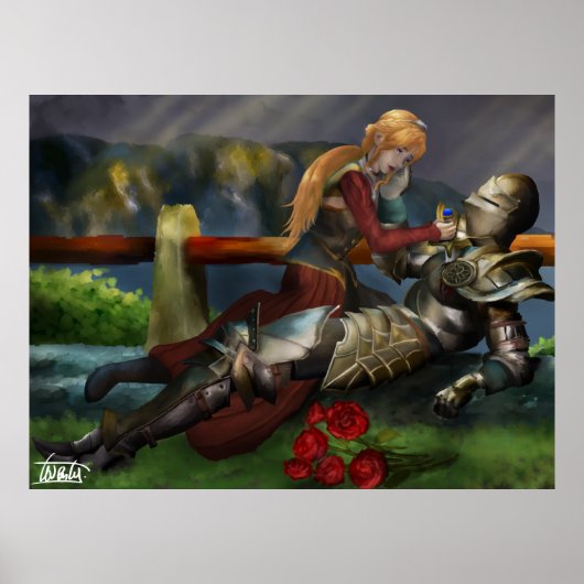 The Knight and The Princess Poster (Voorkant)