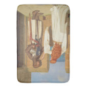 The Knight's Shadow (door Edmund Blair Leighton) Badmat (Voorkant Verticaal)