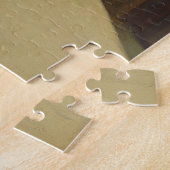 The Knight's Shadow (door Edmund Blair Leighton) Legpuzzel (Zijkant)