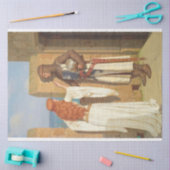 The Knight's Shadow (door Edmund Blair Leighton) Tissuepapier (Craft)