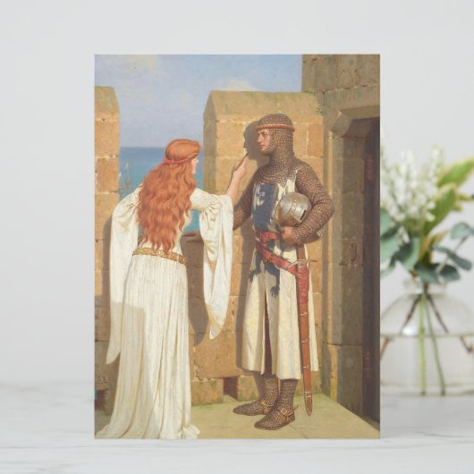 The Knight's Shadow Kaart (Staand voorkant)