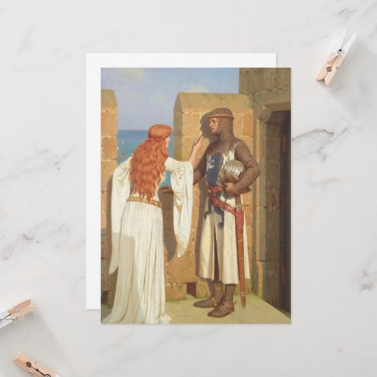 The Knight's Shadow Kaart (Voorkant / Achterkant in situ)