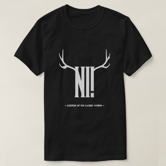 The knights who say Ni T-shirt (Design voorkant)