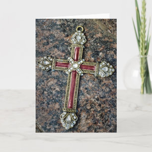 “The Knott Cross” condoleancekaart Kaart