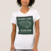 The Knowledge Paradox T-Shirt (Voorkant)