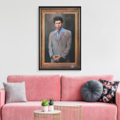 The Kramer Portrait Canvas Afdruk (Insitu (Woonkamer))