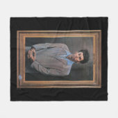The Kramer Portrait Fleece Deken (Voorkant (Horizontaal))