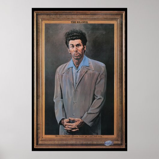 The Kramer Portrait Poster (Voorkant)