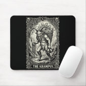 The Krampus Tarot Card Goth Witchy Black Pajamas C Muismat (Met muis)
