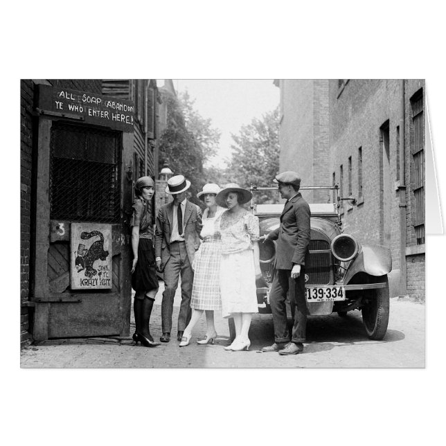 The Krazy Kat Speakeasy, 1921 (Voorkant Horizontaal)