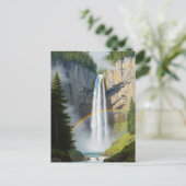  The Krimml Falls Austria Tallest Waterfall  Briefkaart (Staand voorkant)