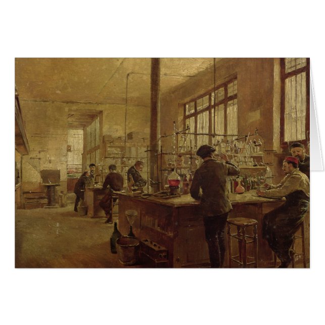 The Laboratory, 1887 (Voorkant Horizontaal)