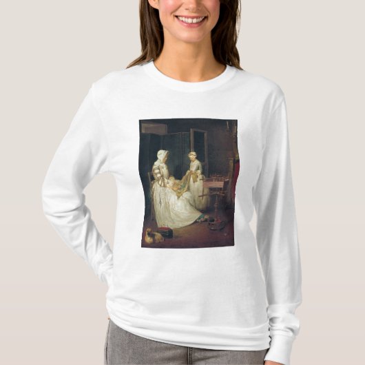 The Laborious Moeder, c.1740 T-shirt (Voorkant)