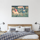 The Labors of the Months, Alsace (tapestry) Vict Canvas Afdruk (Insitu (Slaapkamer))
