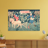 The Labors of the Months, Alsace (tapestry) Vict Canvas Afdruk (Insitu (Woonkamer))