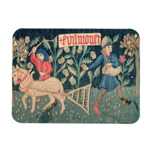 The Labors of the Months, Alsace (tapestry) Vict Magneet
