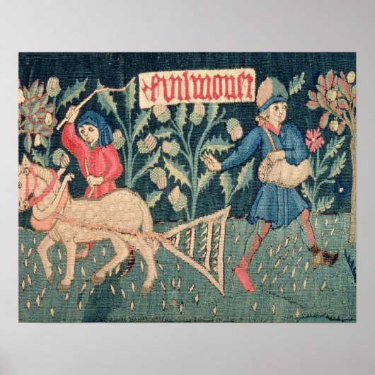 The Labors of the Months, Alsace (tapestry) Vict Poster (Voorkant)