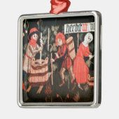 The Labour of the Months, from Alsace Metalen Ornament (Links)