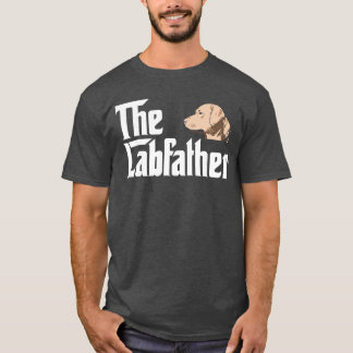 The Labrador Father Funny Lab Dad Gift friend gift T-shirt