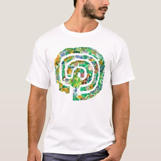 The Labyrinth Garden Sustainable T T-shirt (Voorkant)
