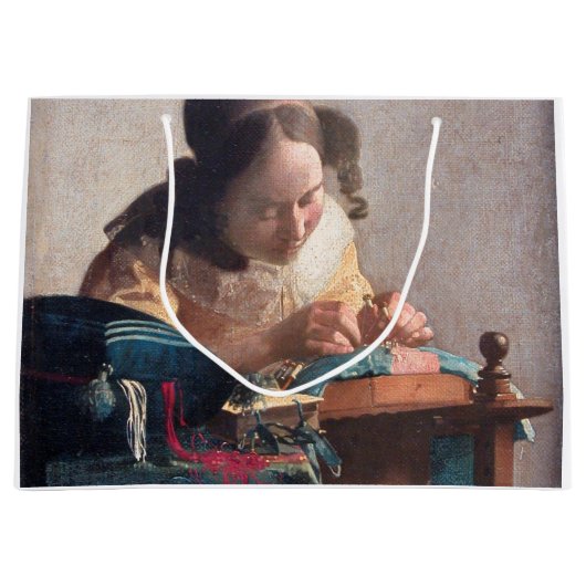 The Lacemaker, Johannes Vermeer, 1669-1670 Groot Cadeauzakje (Voorkant)