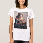 The Lacemaker, Johannes Vermeer, 1669-1670 T-shirt (Voorkant)