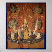 The Lady and the Unicorn Poster (Voorkant)