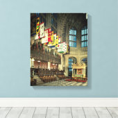 The Lady Chapel, in 1503 begonnen Canvas Afdruk (Insitu (Houten vloer))