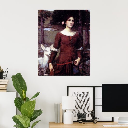 The Lady Clare Poster (Thuiskantoor)