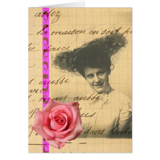 The Lady en de Roze Digitale Kunst (Voorkant)