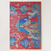 The Lady en de Unicorn/A Mon Seul Desir Legpuzzel (Verticaal)