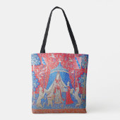 The Lady en de Unicorn/A Mon Seul Desir Tote Bag (Achterkant)