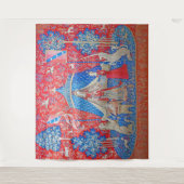 The Lady en de Unicorn/A Mon Seul Desir Wandkleed (Voorkant)