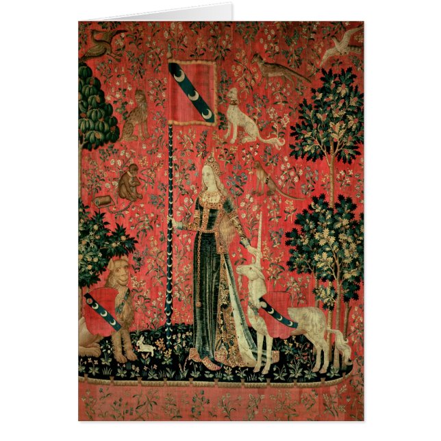 The Lady en de Unicorn: 'Aanraakscherm' (Voorkant)