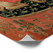 The Lady en de Unicorn: "Aanraking" Poster (Hoek)