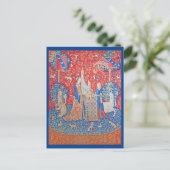 The Lady en de Unicorn Briefkaart (Staand voorkant)