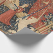 The Lady en de Unicorn Cadeaupapier (Hoek)